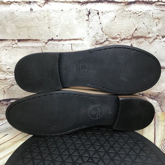 *BOGO Marc Joseph Kids Brown Leather Moc Toe Slip On Dress Loafers Size 5 Youth - Picture 6 of 8